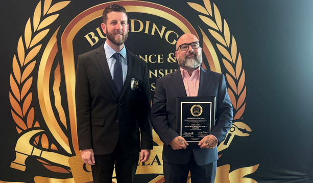 Aaron Dowell Named Insulators Local 3 Apprentice of the Year